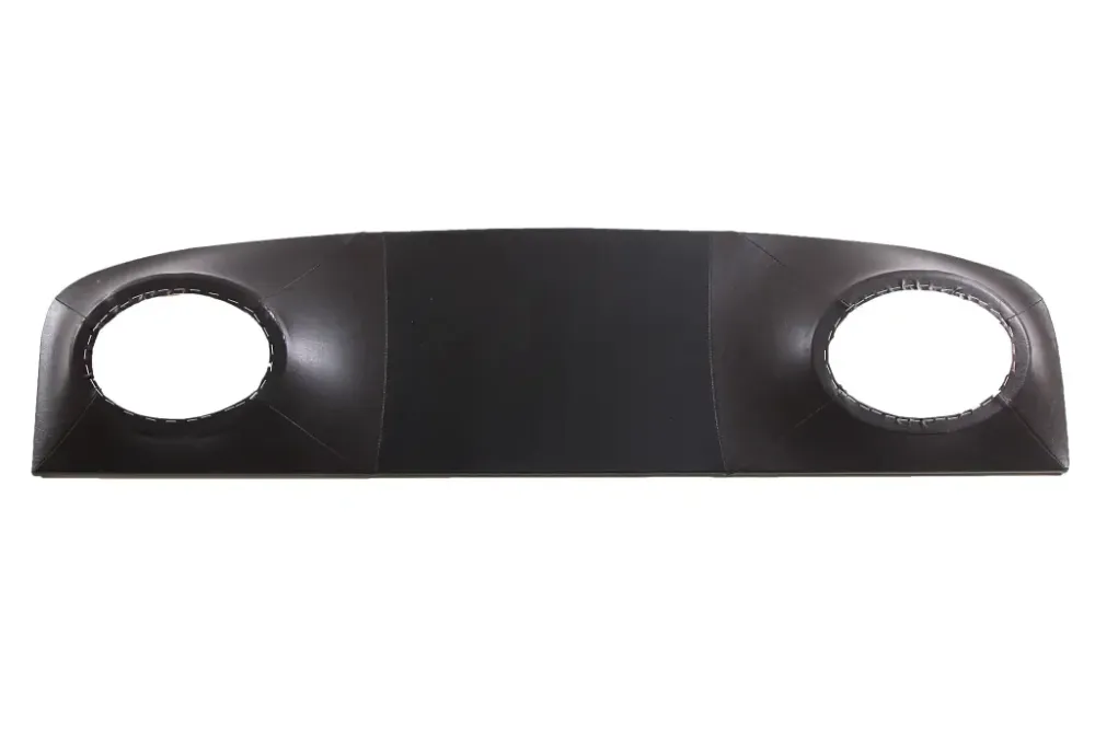 Полка багажника 2101 АвтоКомфорт под колонки кожзам черный Винница - изображение 1