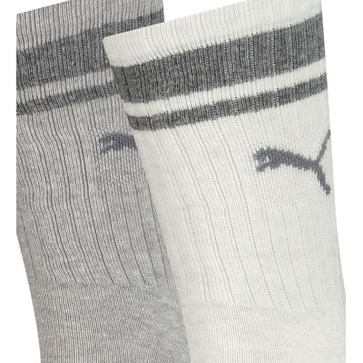 Носки Puma Crew Heritage Stripe Unisex 261058001-002 світло-сірий 43-46 (8718824801063) Винница - изображение 2