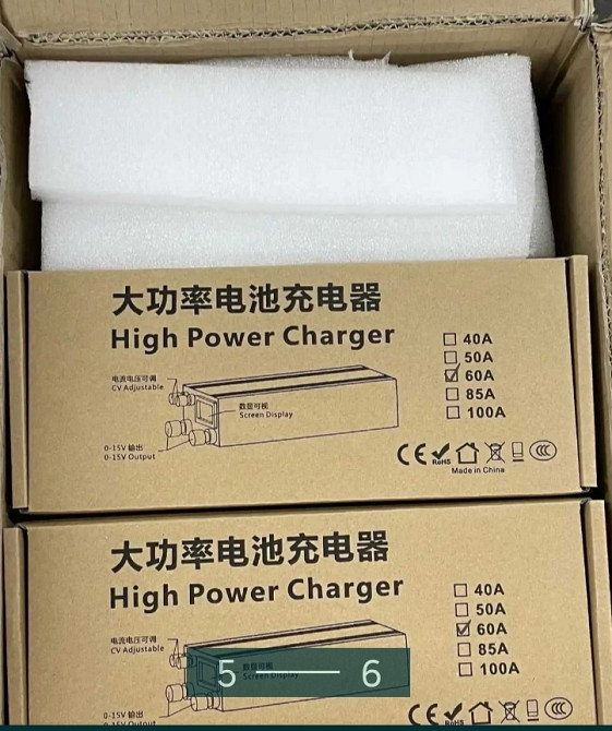 Зарядное устройство для Аккумуляторов: LifePo414, 6 B 0-60A. Киев - изображение 4