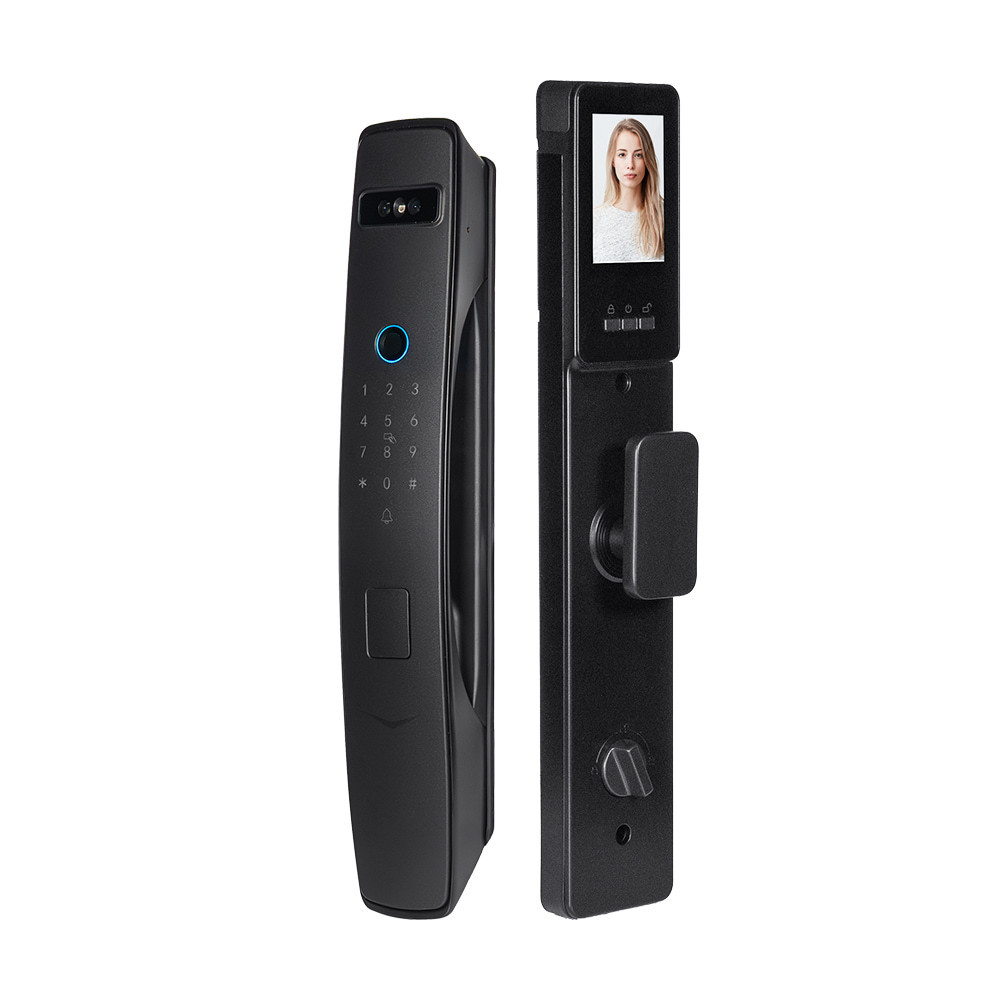 Замок біометричний автономний Trinix TRL-8803BTV Black L/R з Bluetooth та Wi-Fi, розпізнаванням облич, долоней, зчитувачем Киев - изображение 12