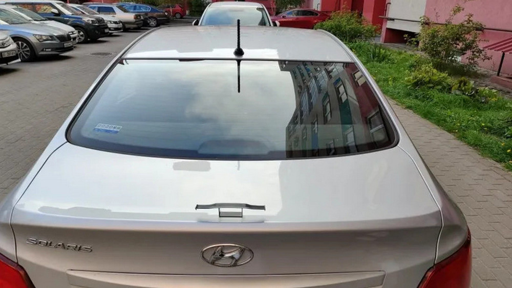 Мини Спойлер на авто Синий усиленный скотч Киев - изображение 6