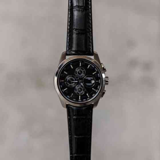 Годинник чоловічий механічний Carnival Genius Prime Silver (2 ремінці) Київ