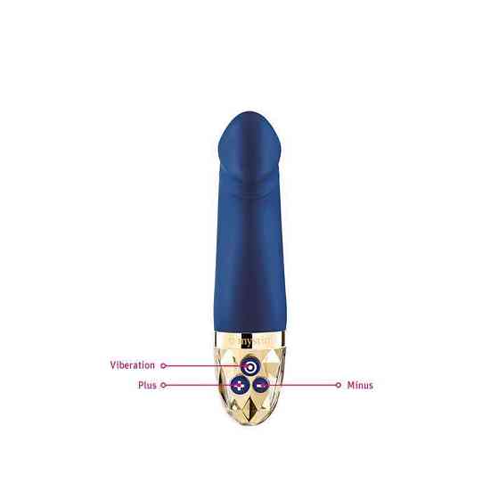Вібратор Mystim Real Deal Neil Blue, потужний мотор, 8 режимів Sex Aura Київ