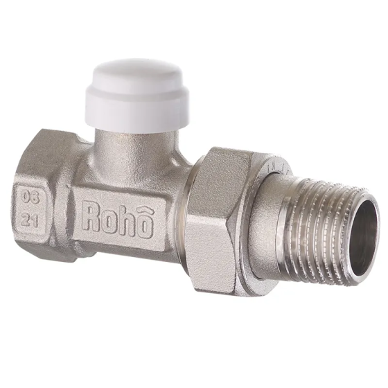 Кран радіаторний Roho R5260-050 - 1/2" прямий (RO0134) Київ