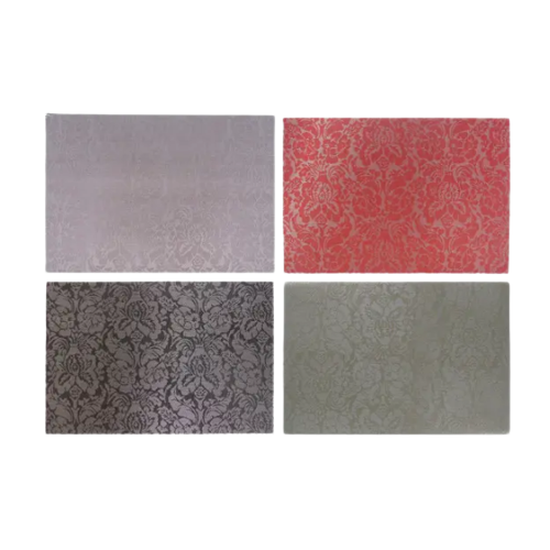 Набір серветок під гаряче 30*45мм ПВХ Тонка смужка 4 кольори 6шт 1040 KAMILLE Житомир - фото 3