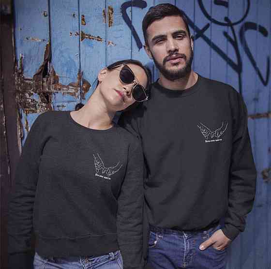 Парні світшоти для хлопця та дівчини — 100% бавовна Чернівці