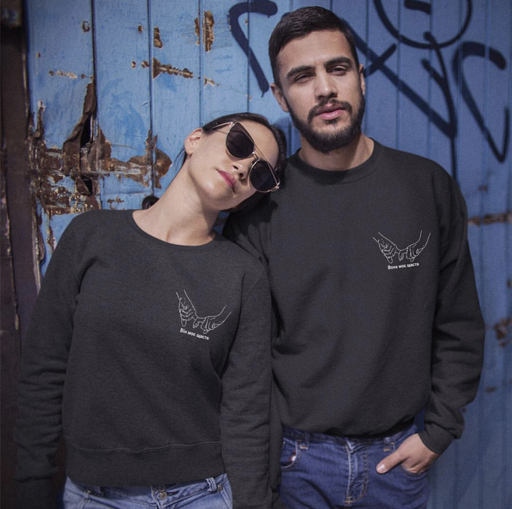 Парні світшоти для хлопця та дівчини — 100% бавовна Чернівці - фото 1