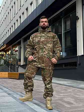 Чоловічий літній армійський костюм Гірка мультикам вітрозахисний костюм рип стоп чоловічий літній армійський костюм 60-62 Львів