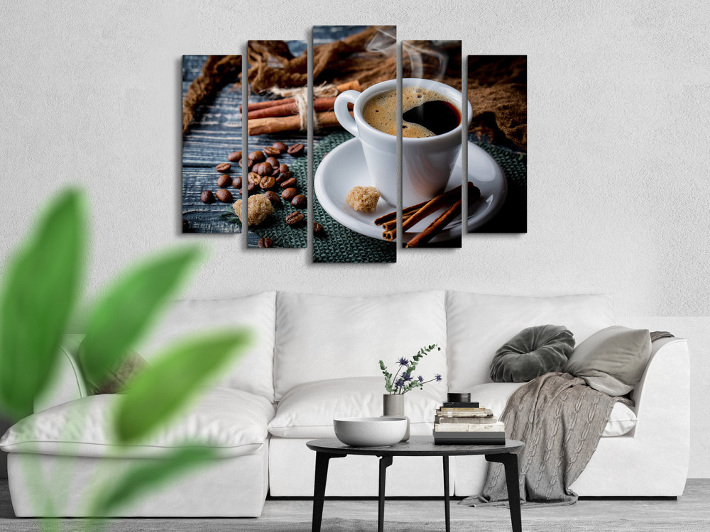 Модульна картина в кухню Кави Art-362_5 ( 80х118см ) Київ - фото 3