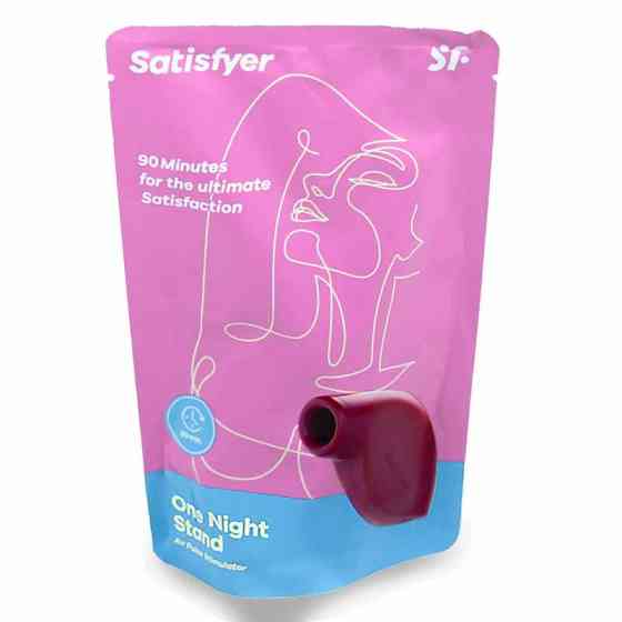 Вакуумный клиторальный стимулятор Satisfyer One Night Stand 90 минут работы батареи Sex Aura Киев