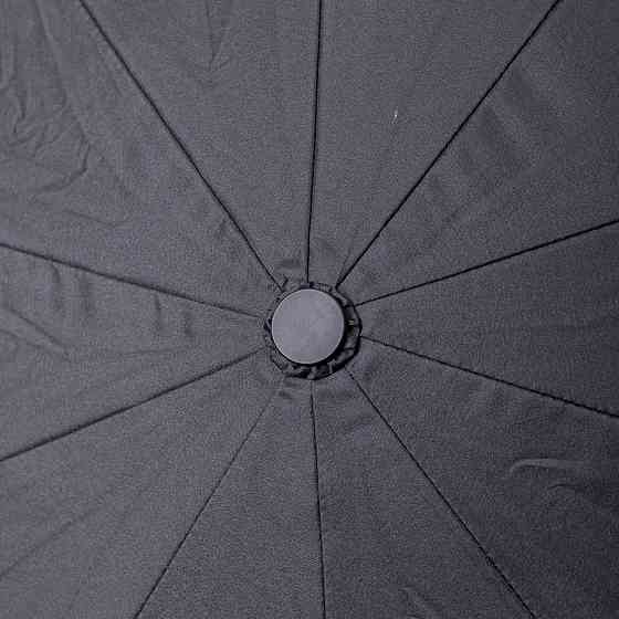 Автоматический зонт с деревянной ручкой, черный Киев