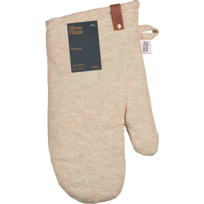 Кухонная прихватка Ardesto Рукавичка Oliver, 18х30 см, 100% хлопок, нап-ч: ватин, шоколад (ART05OR) Винница - изображение 1
