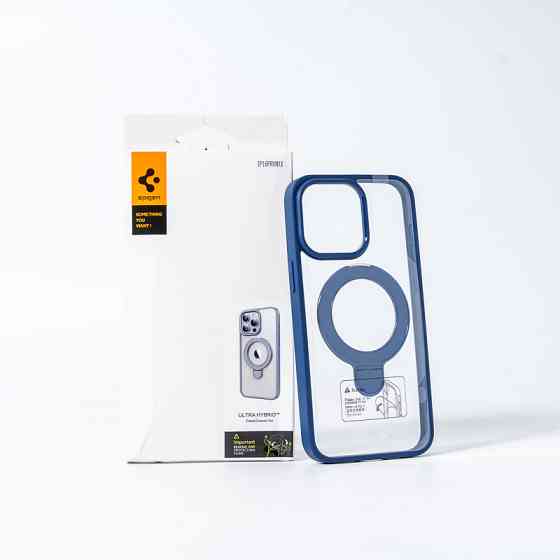 Чохол для смартфона Spigen AAA Magnetic Ring for Apple iPhone 15 Pro Blue Київ