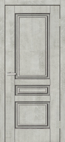 Міжкімнатні двері Оміс Монреаль ПГ Цемент 700х2000 мм Київ - фото 1