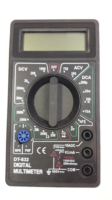 Мультиметр Digital DT832 Полтава - фото 1