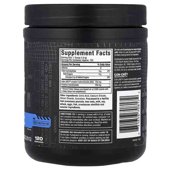 Cell Tech™ Creatine HCL+, Unflavored, 211 g Луцк