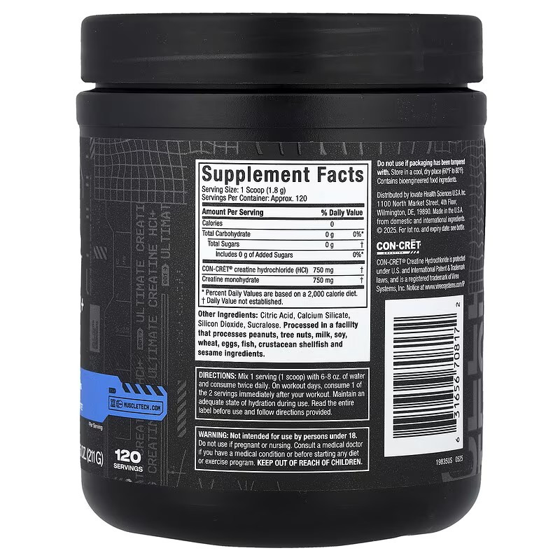 Cell Tech™ Creatine HCL+, Unflavored, 211 g Луцк - изображение 2