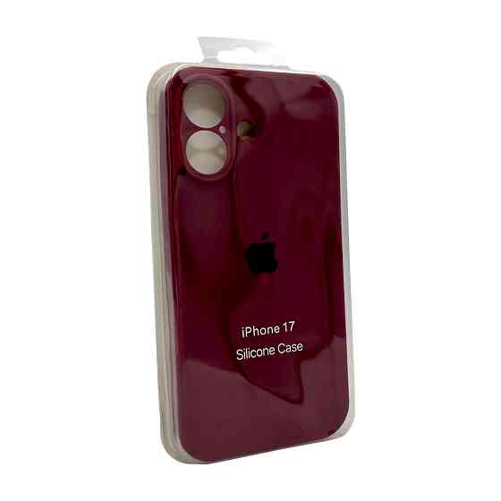 Чохол для смартфона Silicone Full Case AA Camera Protect for Apple iPhone 17 47,Plum Київ