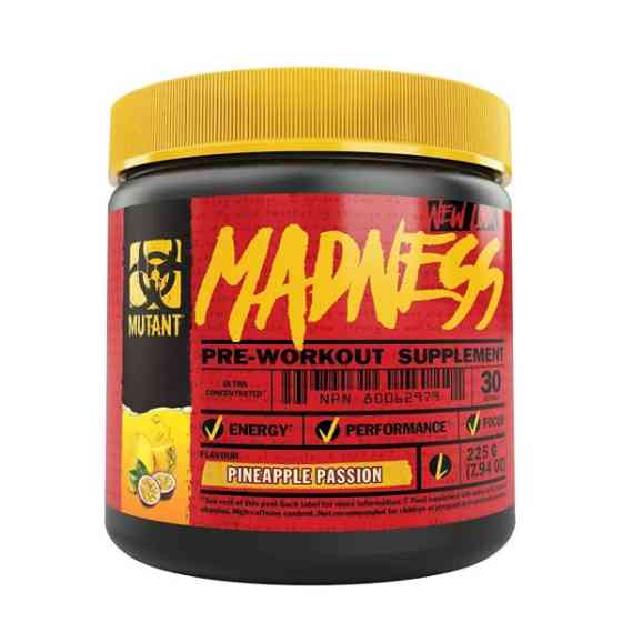Передтренувальний комплекс MUTANT Madness 225 g (Pineapple Passion) Луцьк