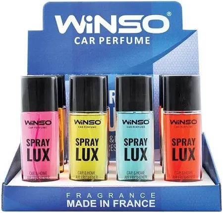 Освіжувач повітря WINSO Spray Lux, 55 мл, MIX №1 (12 шт/бокс) Ковель