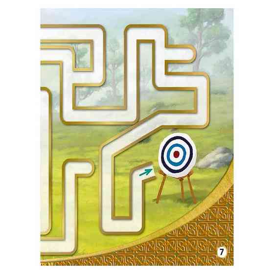 Лабиринты с наклейками 