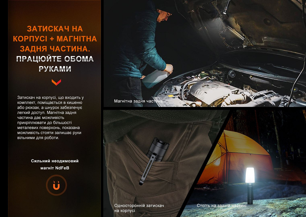 Ліхтар ручний Fenix E35R Киев - изображение 11