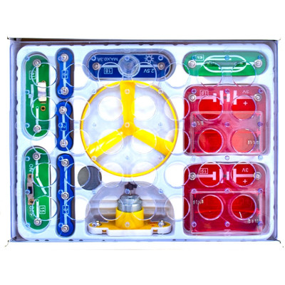 Конструктор DOKA електронний Перші кроки в електроніці (Набір А, 15 схем) (D70709) Вінниця - фото 4