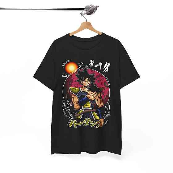 Футболка для мальчика аниме Аниме Суммер Вибе Джапанесе оверсайз (рост от 165 до 180 ) Черний AnimeJ0540m Днепр