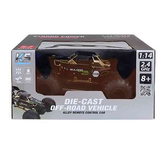 Автомобіль Off-road на р/к – High Speed (чорний, метал. корпус, 1:14) Дніпро