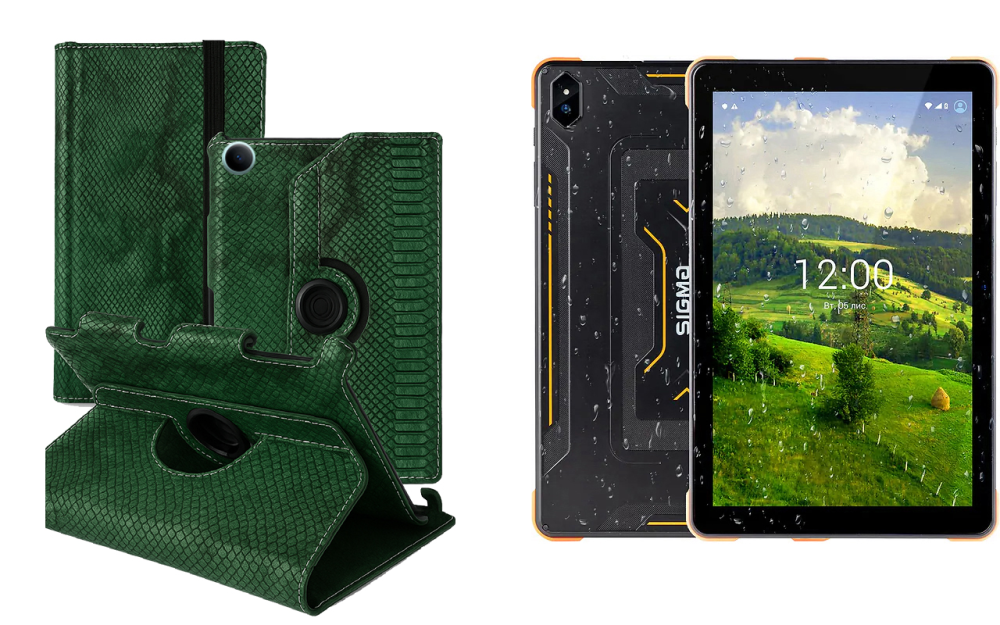 Чохол Spinner360 для планшета Sigma mobile Tab A1035 Max, колір Reptyliya Київ - фото 1