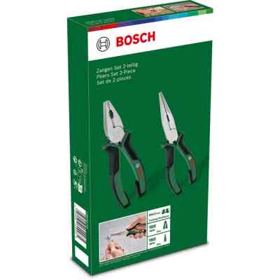 Плоскогубці Bosch набір 2 шт, комбіновані, подовжені (1.600.A02.75H) Вінниця