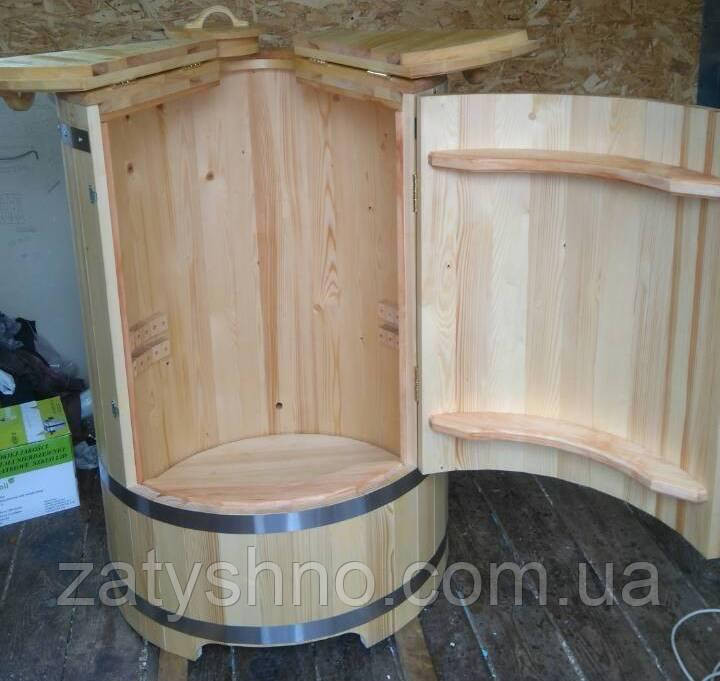 Фітобочка дерев'яна, діаметр 900 Київ - фото 1