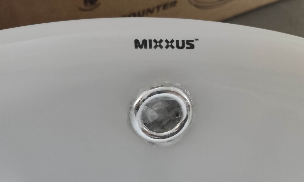 Раковина врізна на стільницю MIXXUS PREMIUM TOPPER-1601 470х470х180mm з переливом   ( MP6571 ) 22752 Харьков - изображение 9