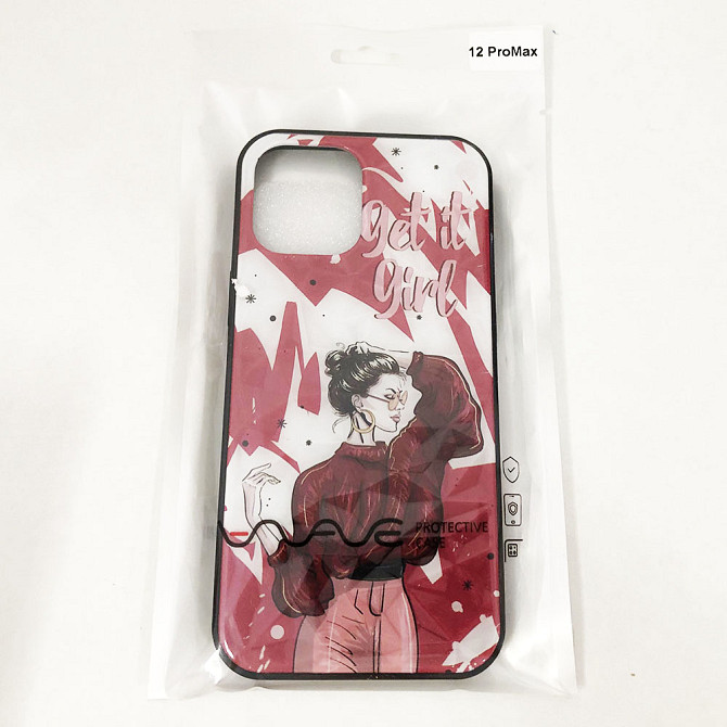 Чохол Apple Iphone 12 Pro Max. Get it girl! червоний VU-56 Львів - фото 2