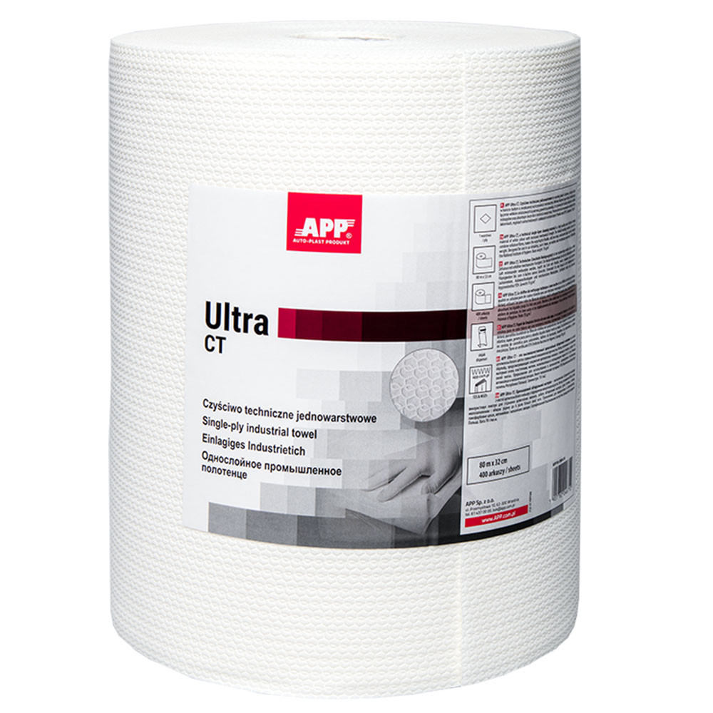 Протиральний папір одношаровий перфорований 