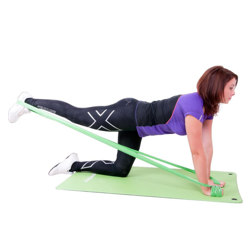 Лента эспандер для упражнений inSPORTline Morpo Roll 45 X-Light 9 м зеленая Киев - изображение 4