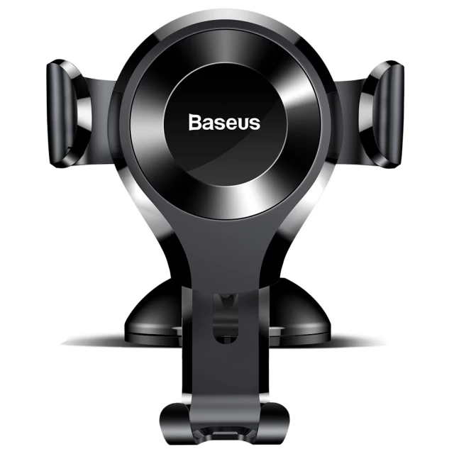 Автотримач для телефона Baseus Osculum Type Gravity Car Mount Black Ковель - фото 3