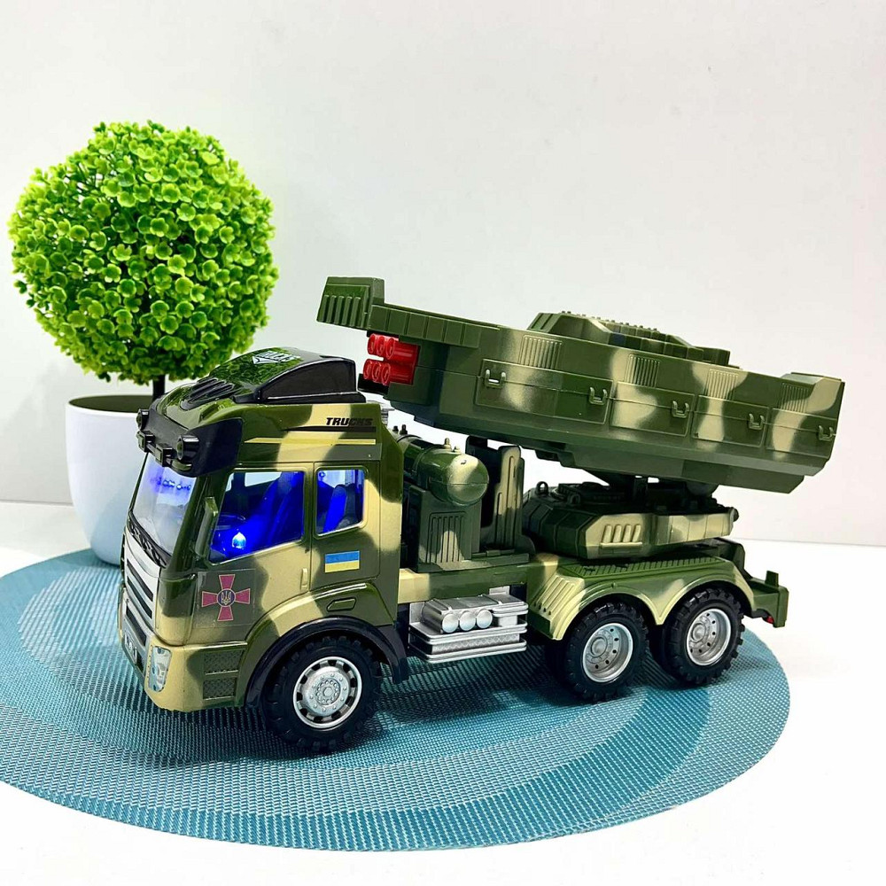 Машина на радіокеруванні TK Group військова вантажівка з ракетною установкою Зелений (78744) Чернигов - изображение 2