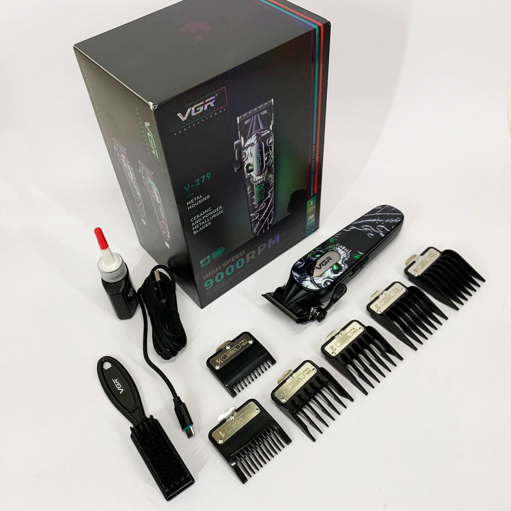 Бездротові машинки для стрижки, Тример для бороди від батарейок, професійна, Підстригальна машинка IF-49 Київ - фото 5