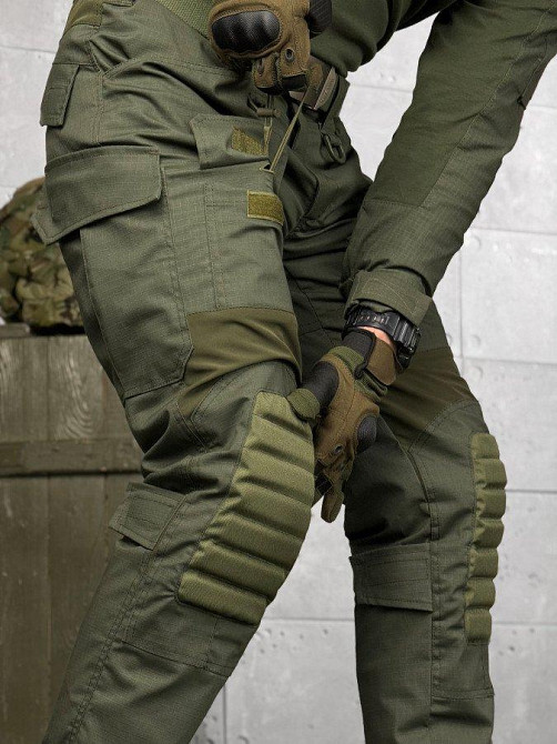 Штурмовые тактические штаны TIRENES  олива   ВТ5063 Одесса - изображение 5