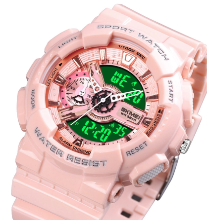 Наручные тактические часы Skmei 1688 (Розовый) Киев