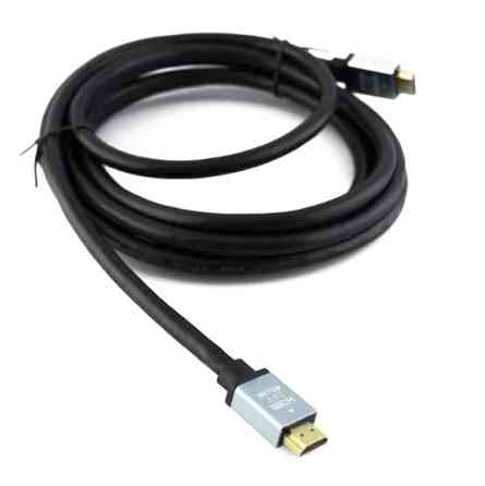 Кабель HDMI-HDMI 2.0 для 4K видео, высокоскоростной, 1.5м, поддержка UHD, HDR, аудио, надежное соеди Киев
