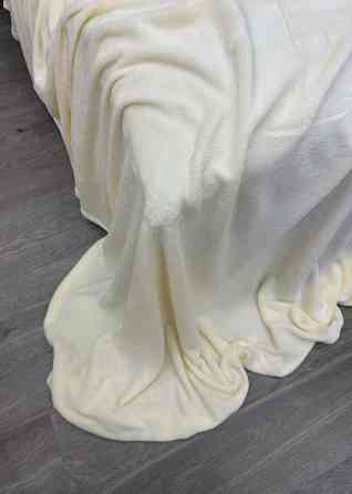 Плед-покривало 160х200 см (+-5см) Молочний (87-047) Київ