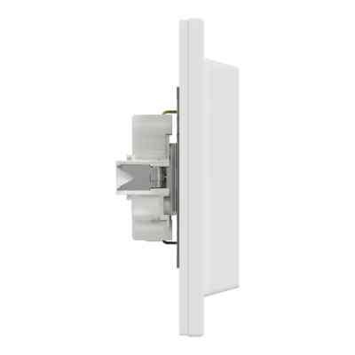 Розетка Schneider Electric ASFORA с заземлением двойная белая 16А (EPH9900121) Винница