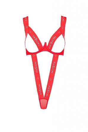 Боди с открытой грудью KYOUKA BODY red S/M - Passion Sex Aura Киев