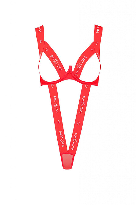 Боди с открытой грудью KYOUKA BODY red S/M - Passion Sex Aura Киев - изображение 2