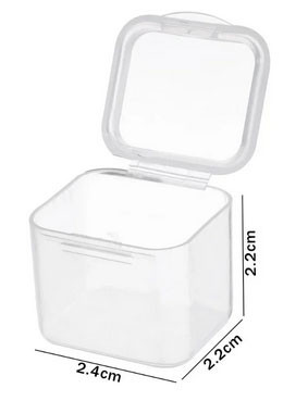 Бокс коробочка для біжутерії та прикрас пластик 10 шт Київ - фото 2