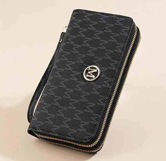 Гаманець жіночий великого розміру Чорний Сміла