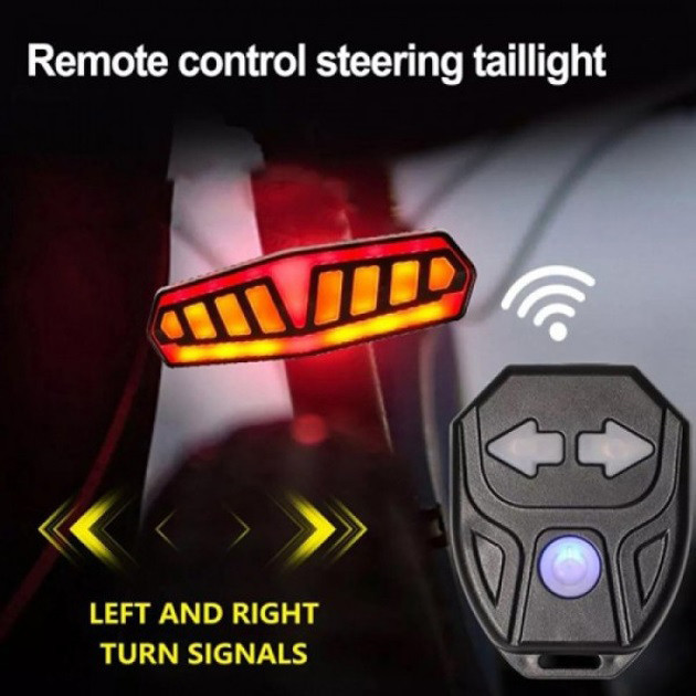 Ліхтар під сідло FY-1828, Сигнал для велосипеда, Ліхтар для велосипеда DQ-599 з акумулятором Київ - фото 5