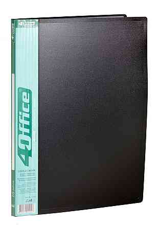 Папка на 10 файлів A4 "4Office" 4-222-21 дисплей-книга, шт Київ